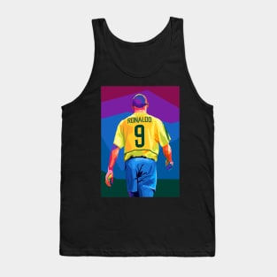 Ronaldo Nazario Pop Art Tank Top